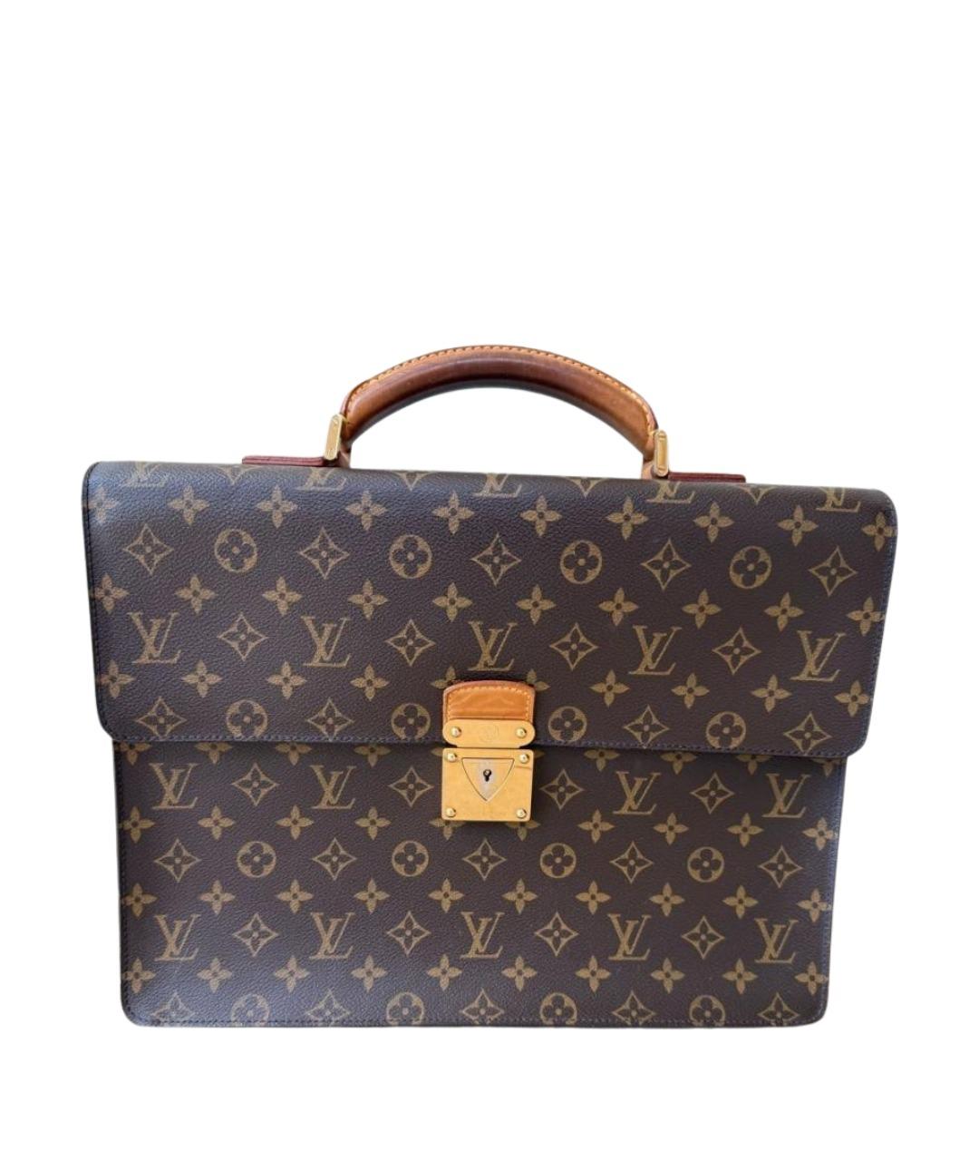 LOUIS VUITTON Коричневый портфель, фото 1