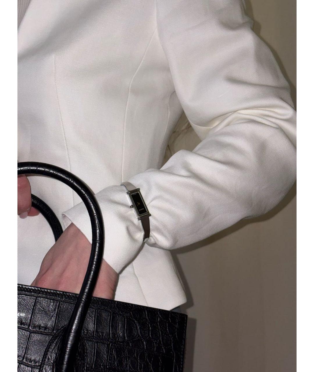 GUCCI Серебряные стальные часы, фото 6