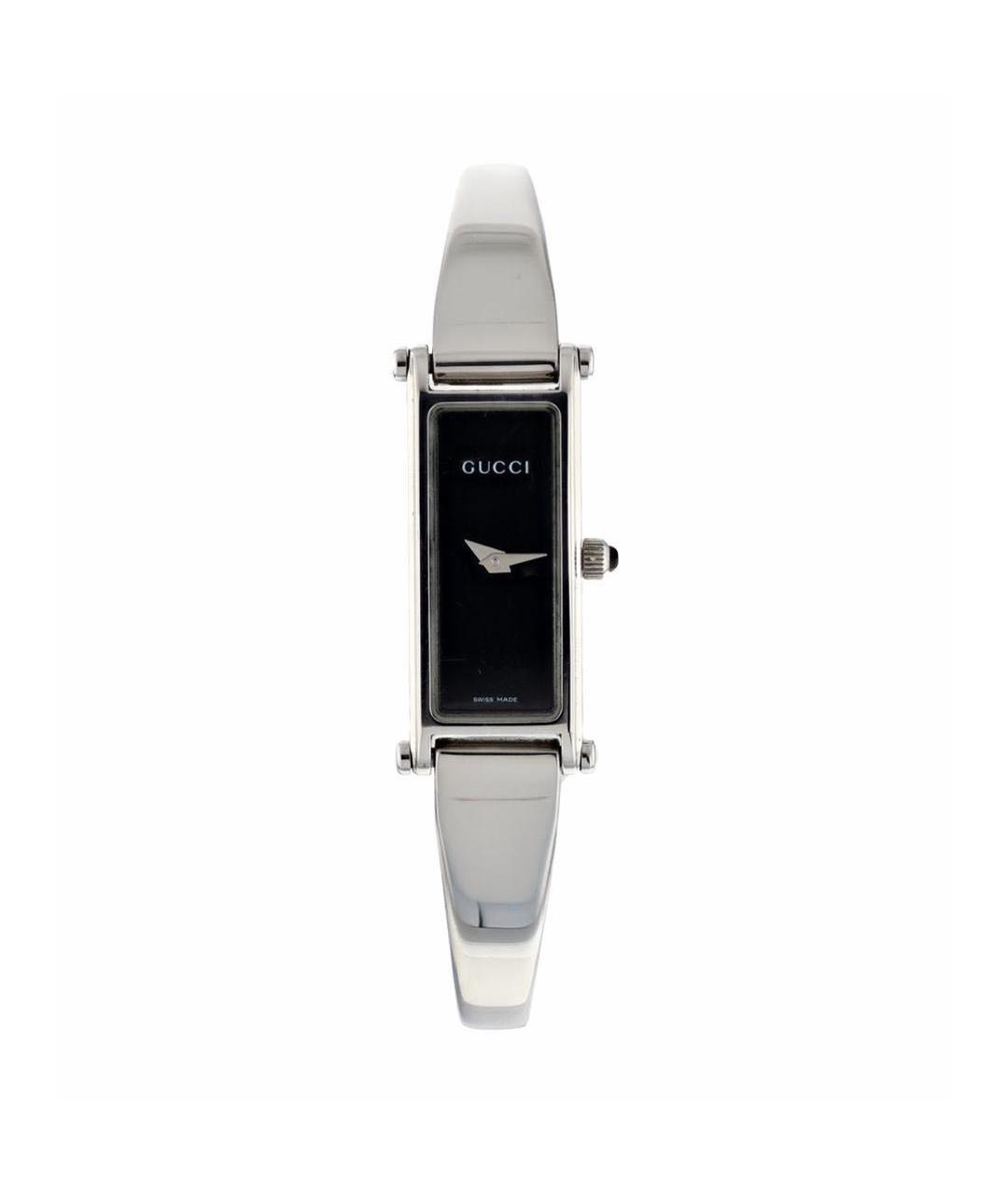 GUCCI Серебряные стальные часы, фото 1