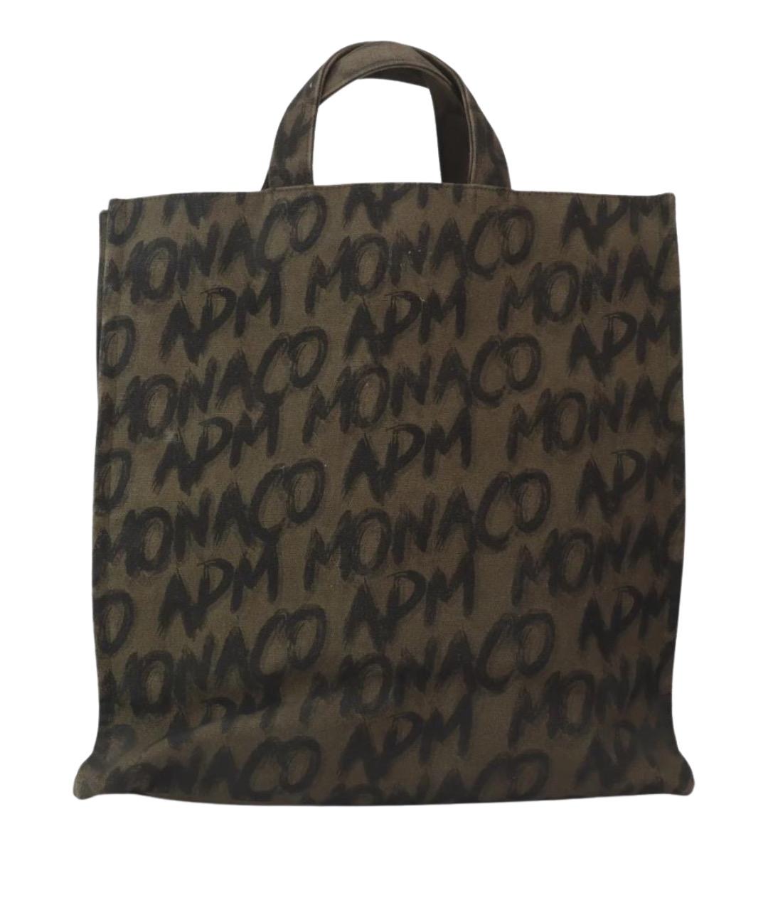 APM Monaco Хаки сумка тоут, фото 1