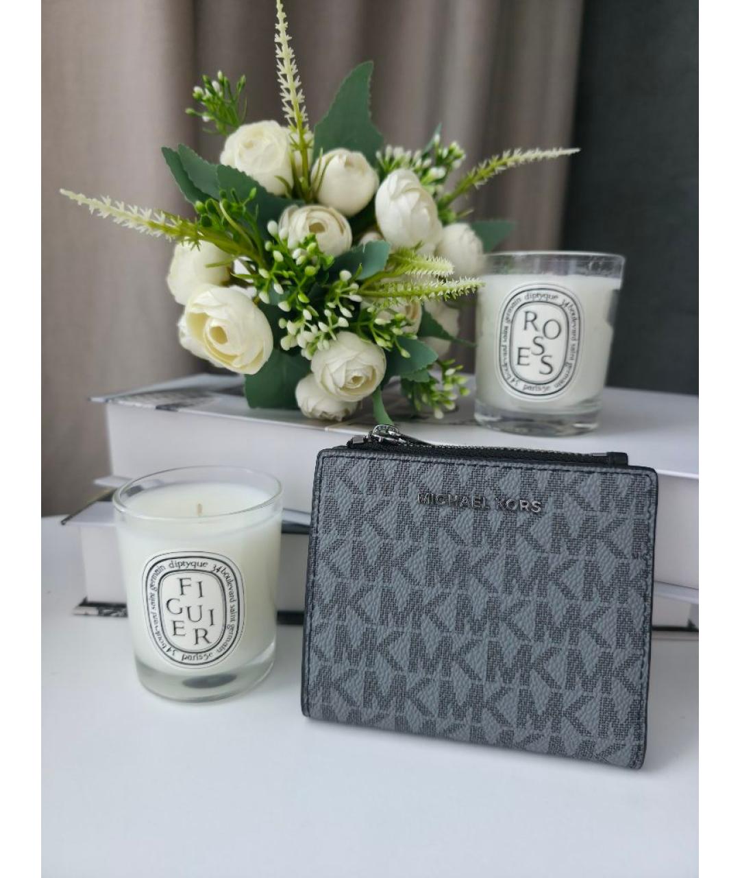 MICHAEL KORS Серый кошелек, фото 4