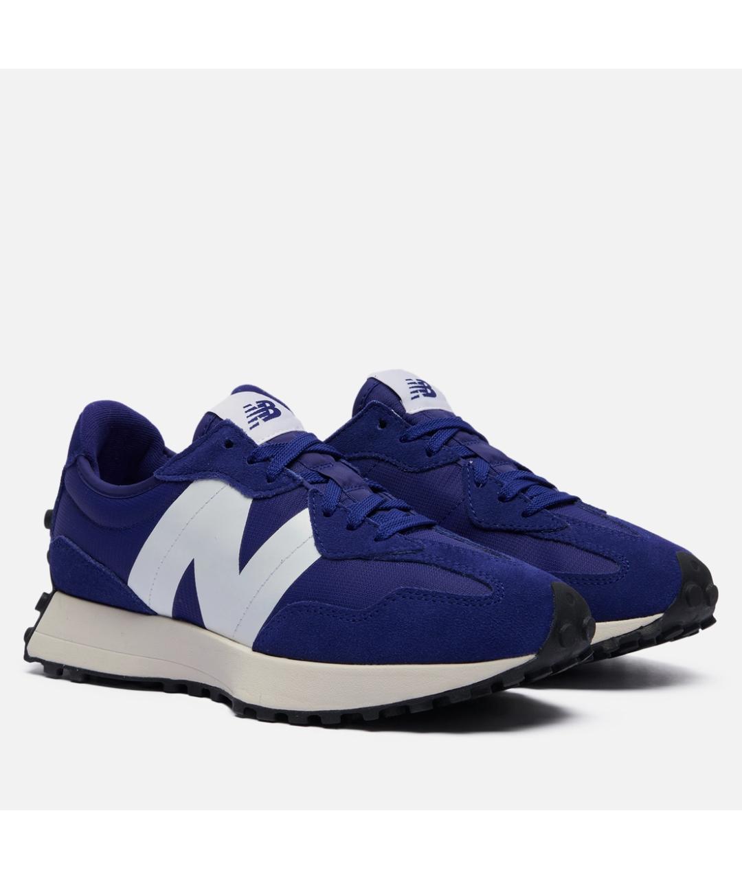 NEW BALANCE Синие замшевые кроссовки, фото 2
