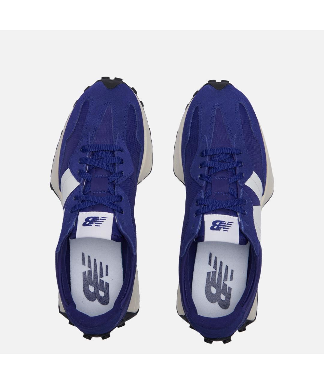 NEW BALANCE Синие замшевые кроссовки, фото 3