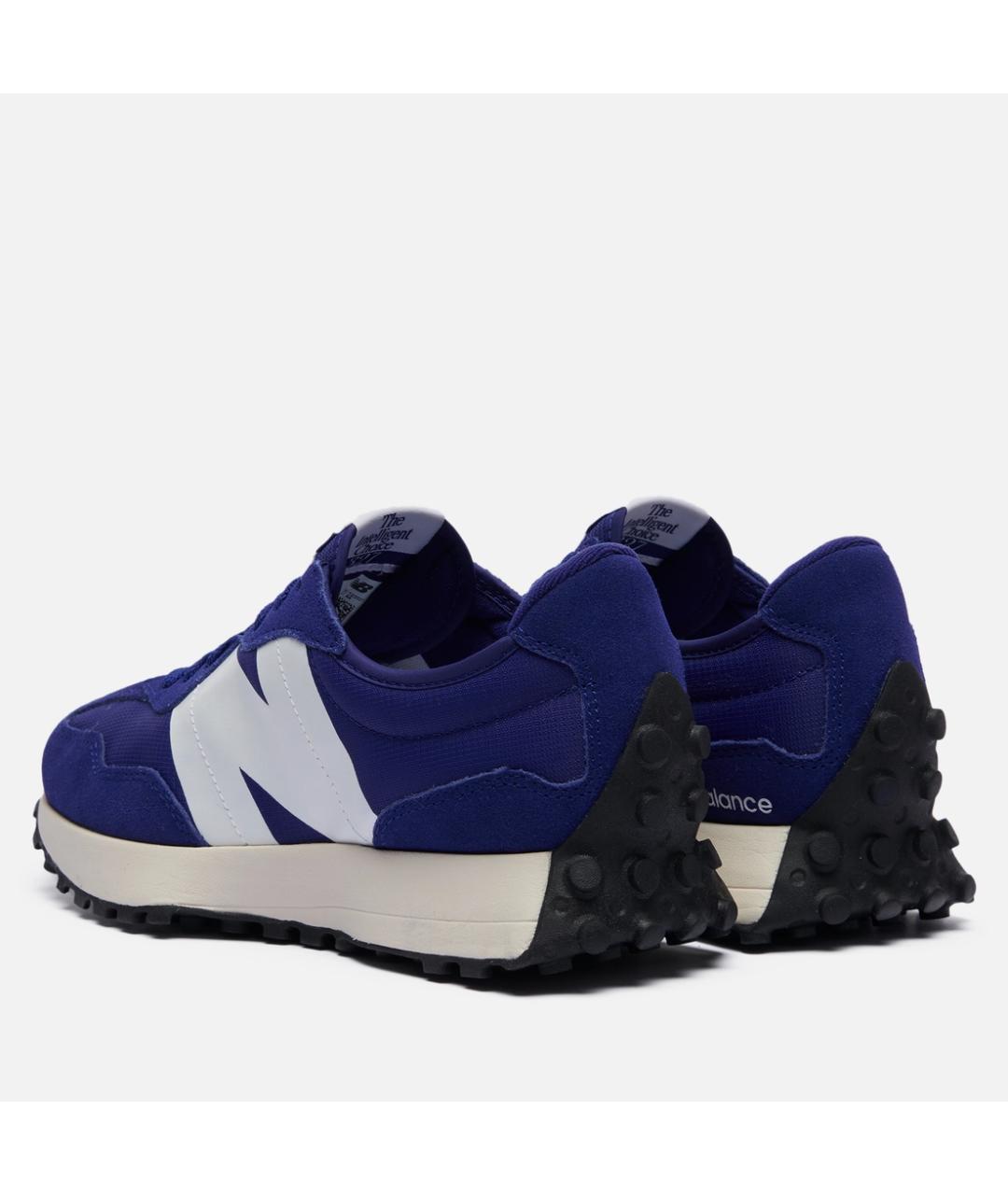 NEW BALANCE Синие замшевые кроссовки, фото 4