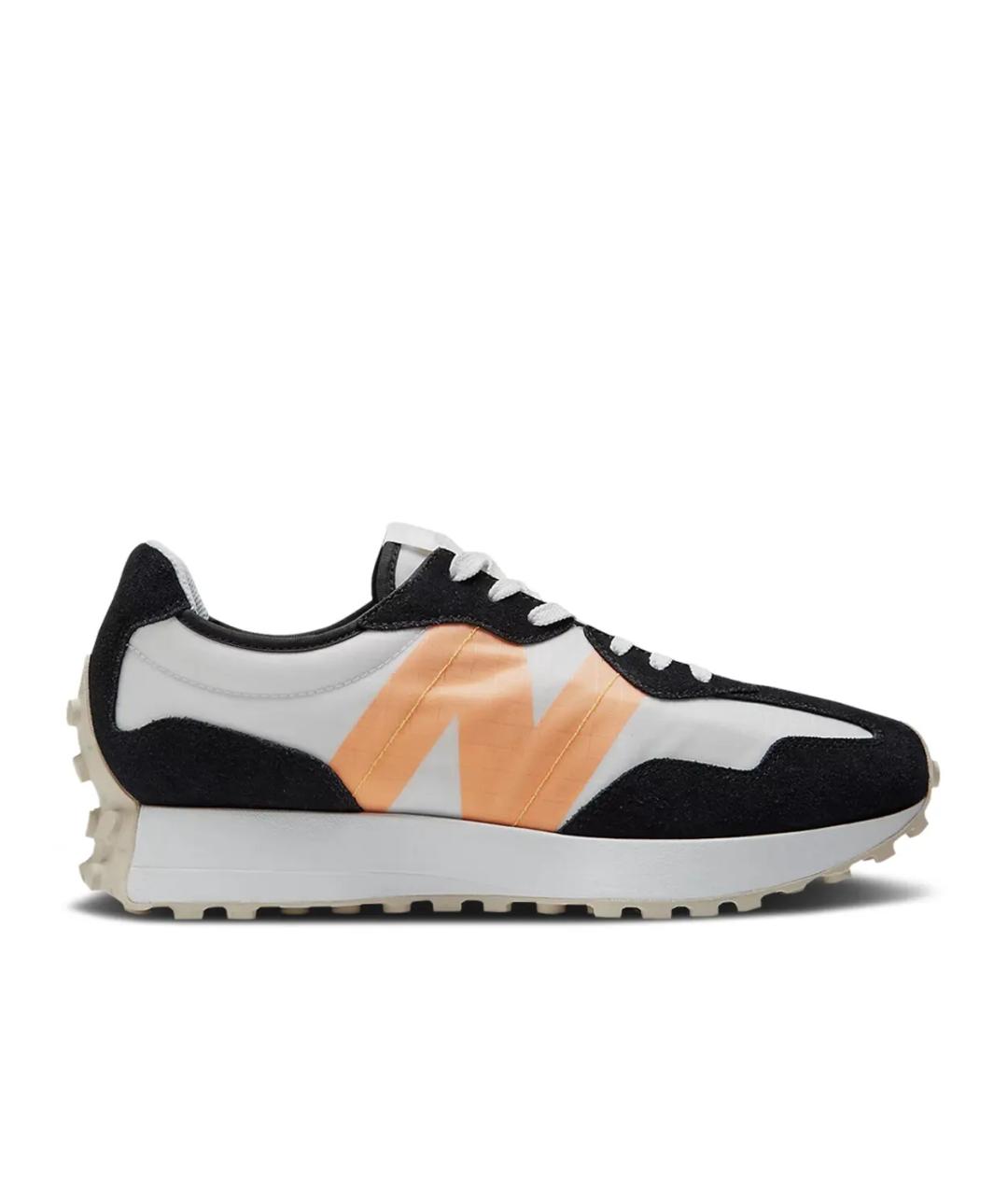 NEW BALANCE Черные замшевые низкие кроссовки / кеды, фото 1