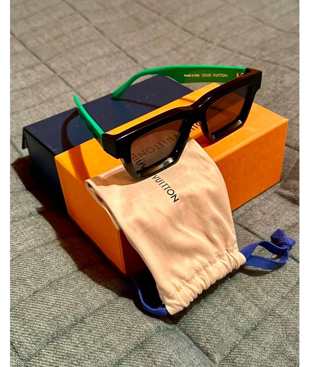 LOUIS VUITTON Мульти пластиковые солнцезащитные очки, фото 2