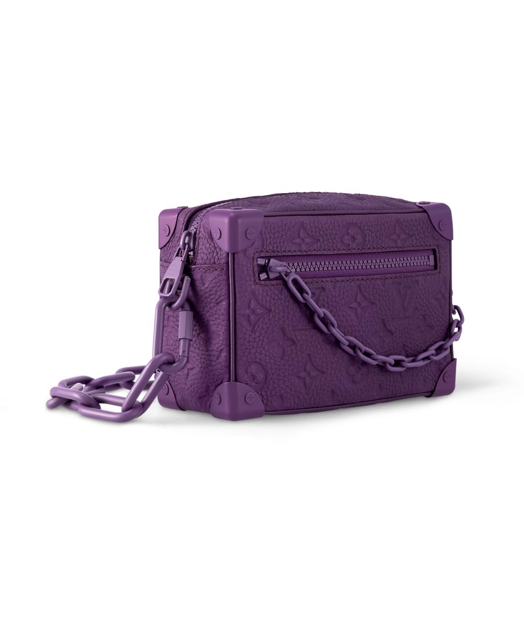 LOUIS VUITTON Фиолетовая сумка на плечо, фото 2