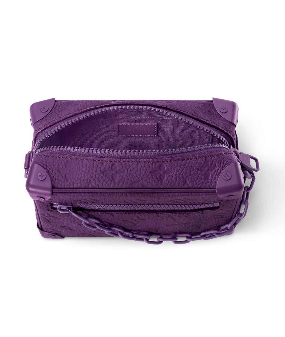 LOUIS VUITTON Фиолетовая сумка на плечо, фото 4