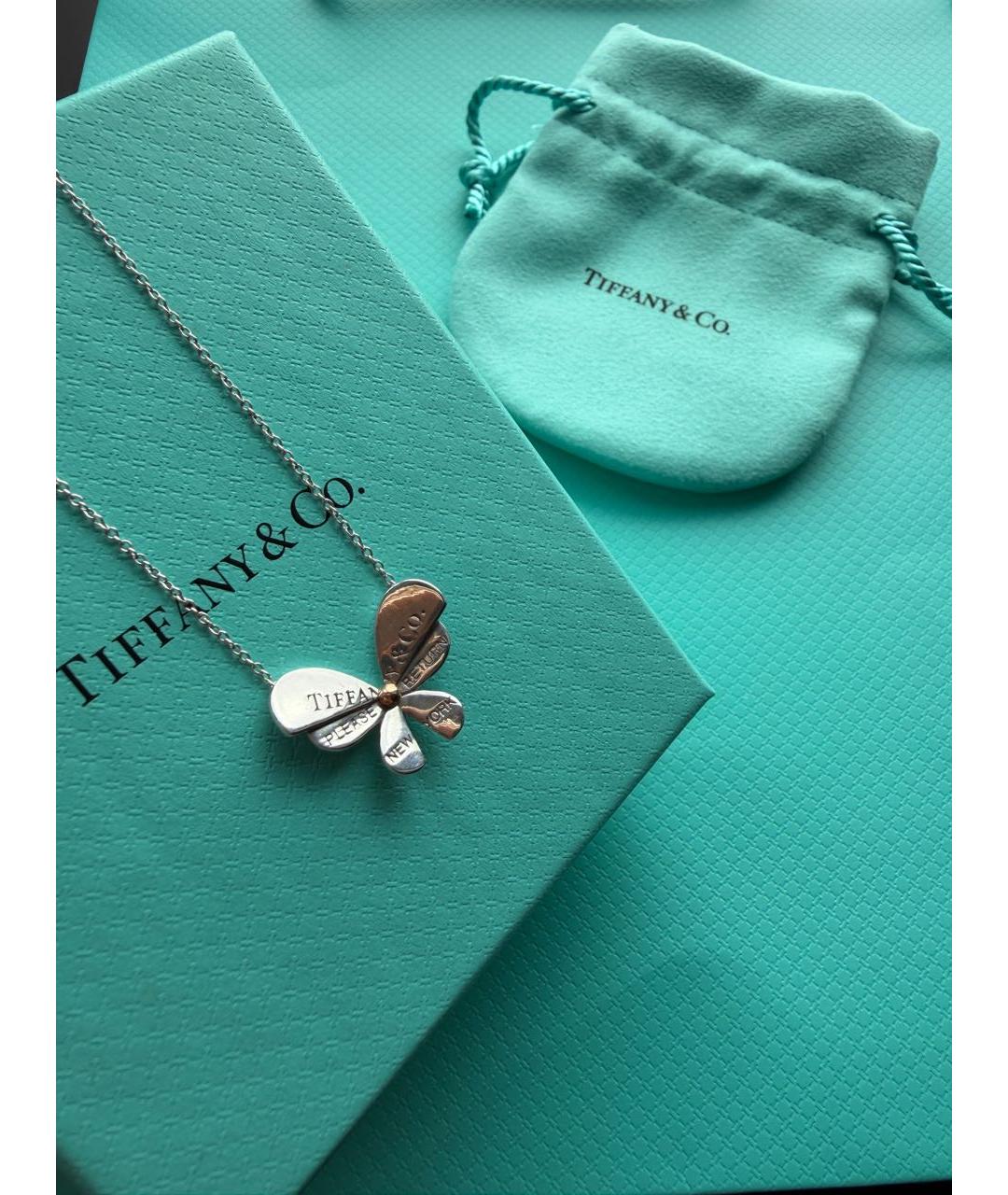 TIFFANY&CO Серебряное серебряное колье, фото 3