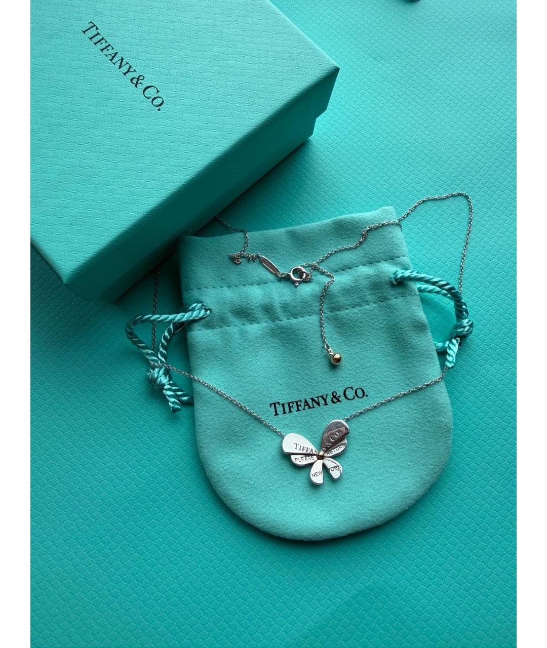 TIFFANY&CO Серебряное серебряное колье, фото 6