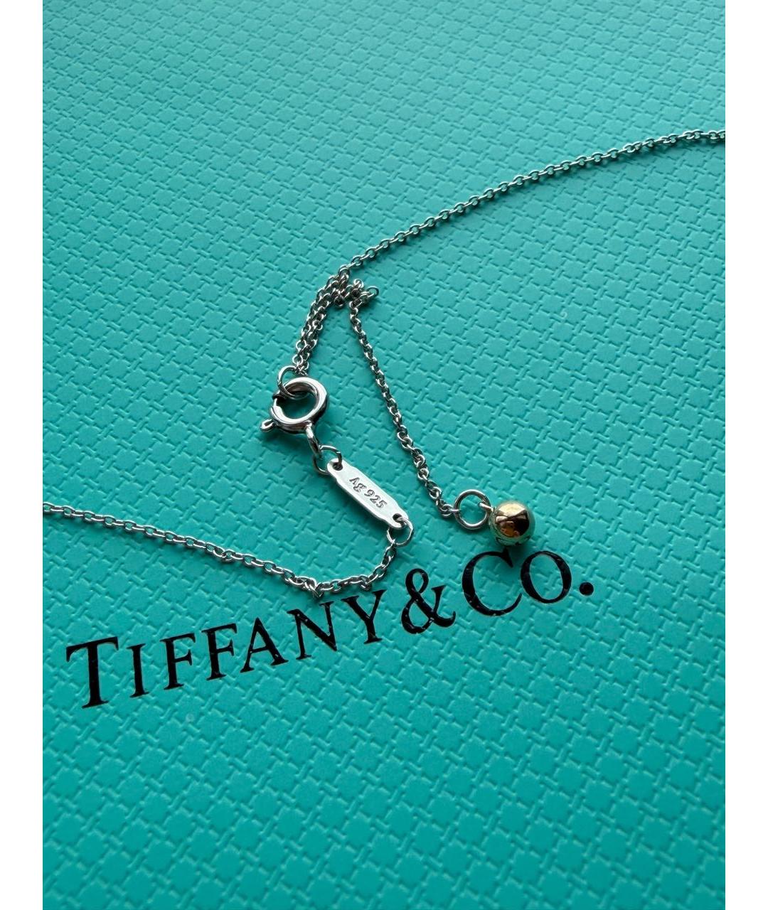 TIFFANY&CO Серебряное серебряное колье, фото 5