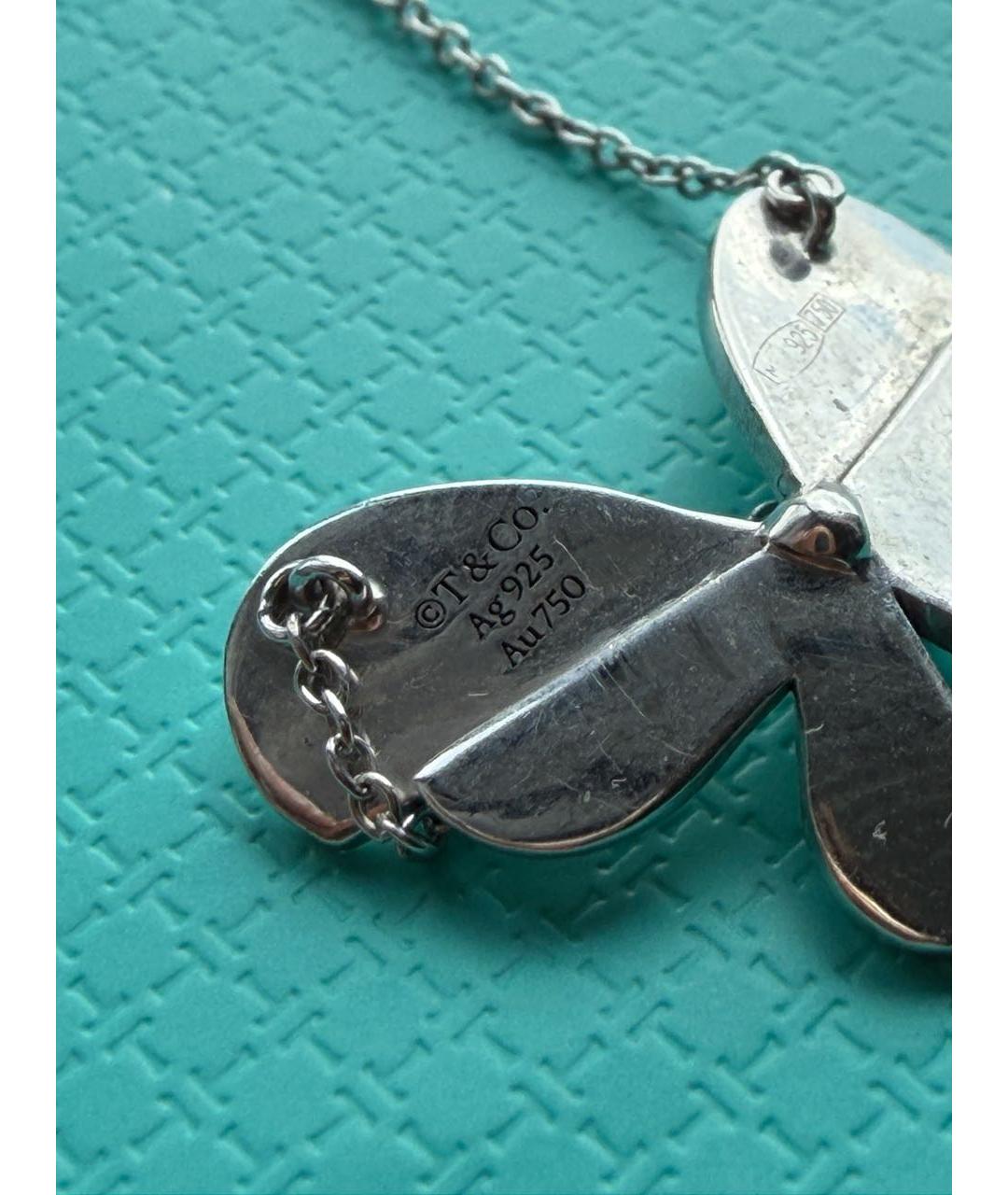 TIFFANY&CO Серебряное серебряное колье, фото 8