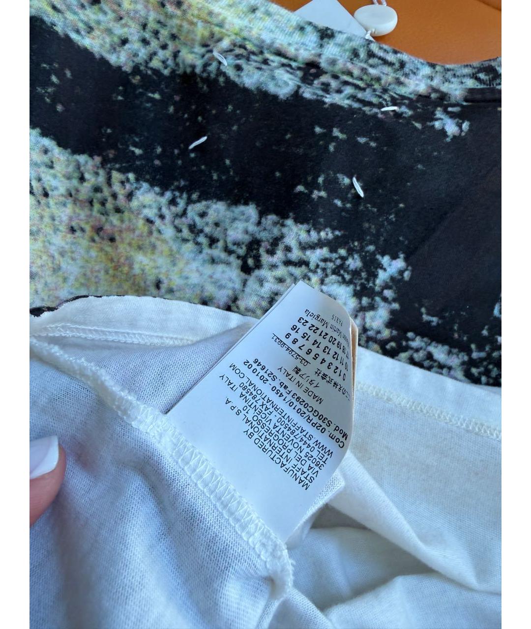 MAISON MARGIELA Мульти хлопковая футболка, фото 4