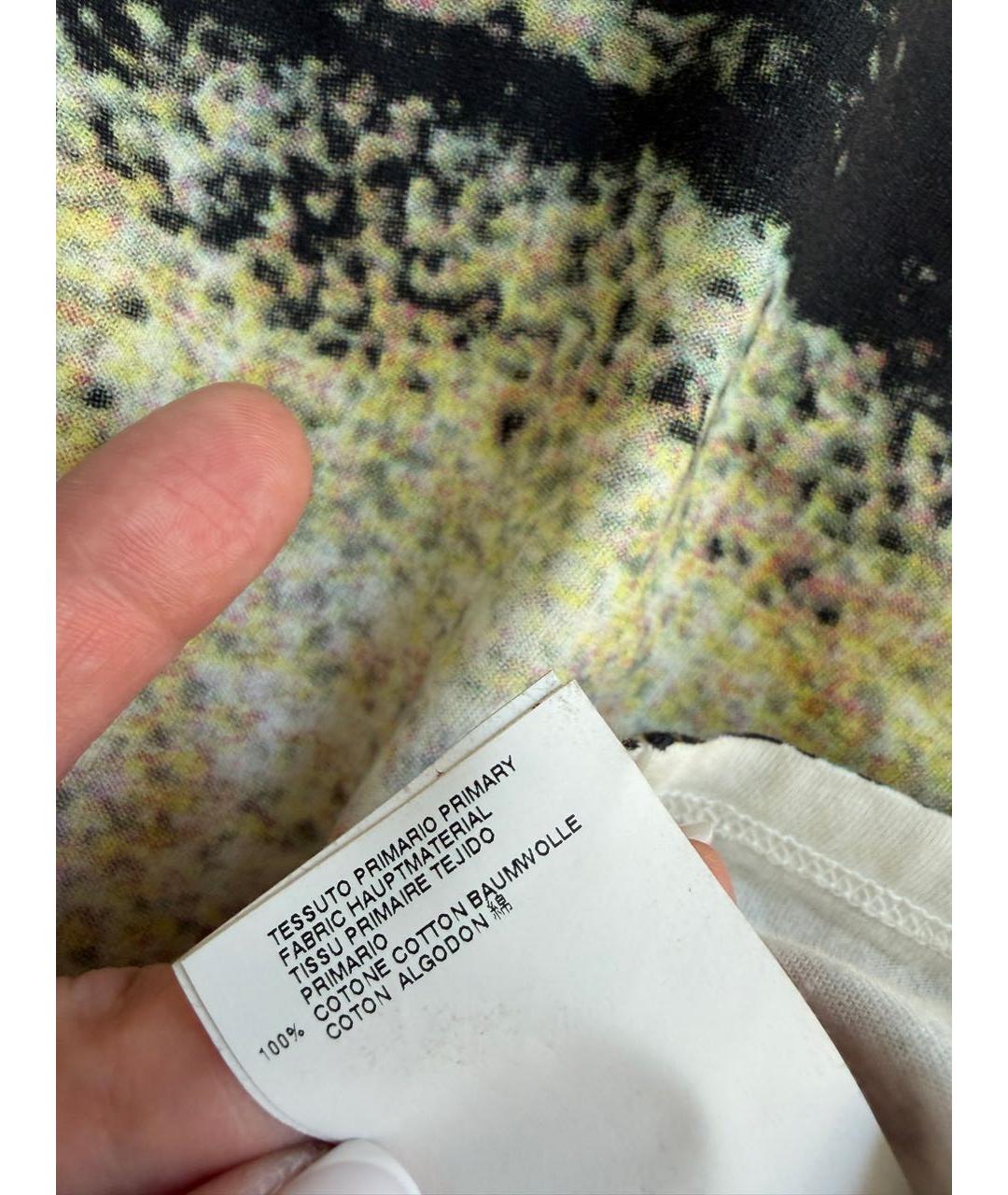 MAISON MARGIELA Мульти хлопковая футболка, фото 3