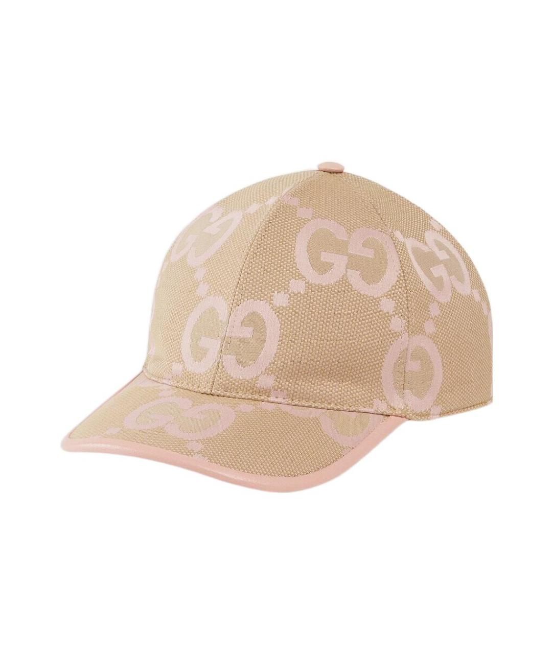 GUCCI Бежевая кепка, фото 1