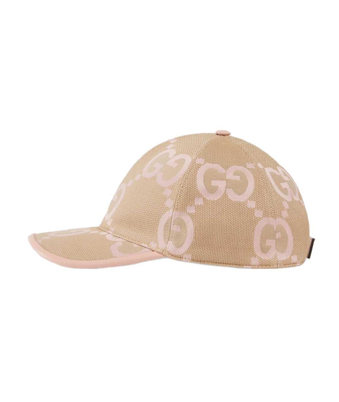 GUCCI Бежевая кепка, фото 2