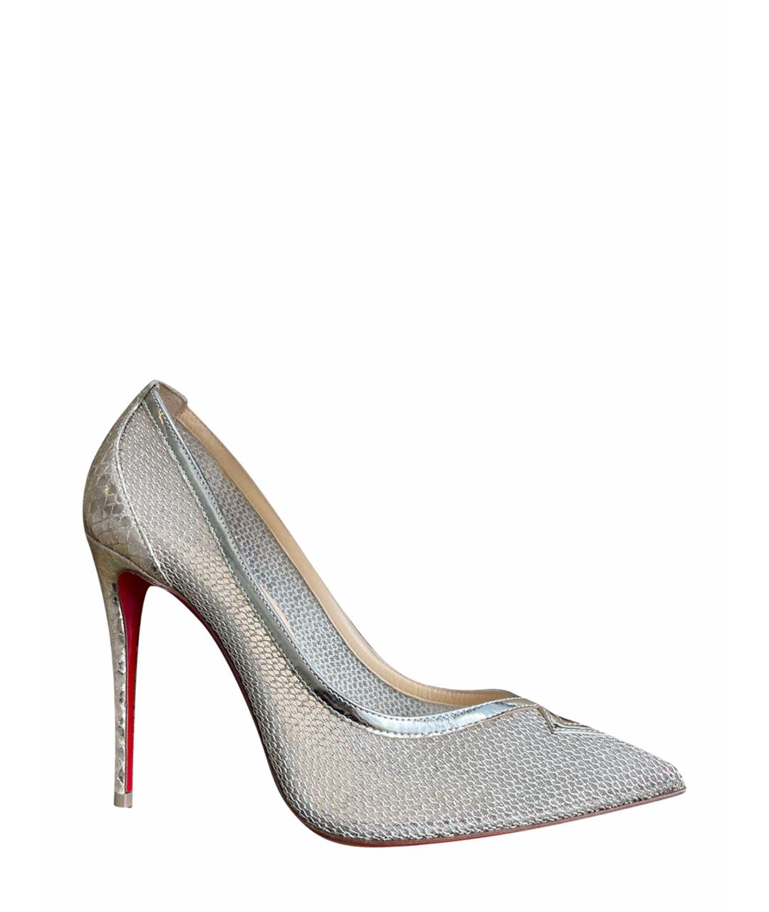 CHRISTIAN LOUBOUTIN Золотые туфли, фото 1
