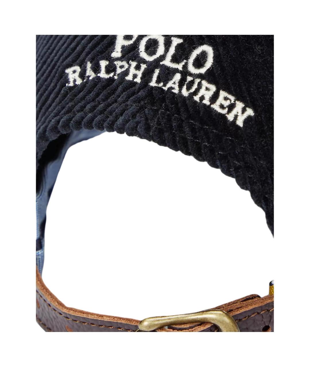 POLO RALPH LAUREN Черная кепка/бейсболка, фото 5
