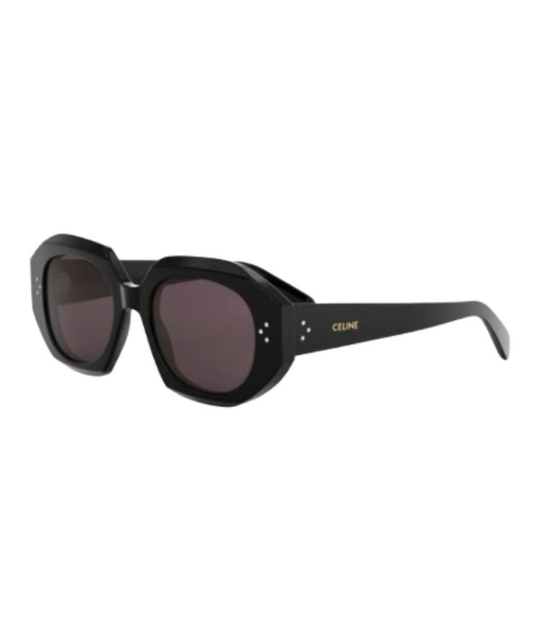 CELINE Черные пластиковые солнцезащитные очки, фото 1