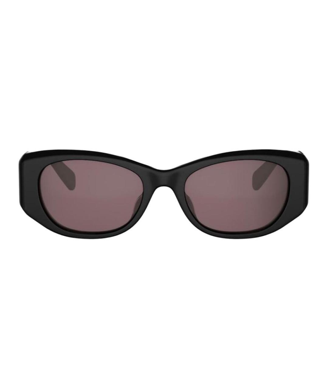 CELINE Черные пластиковые солнцезащитные очки, фото 2