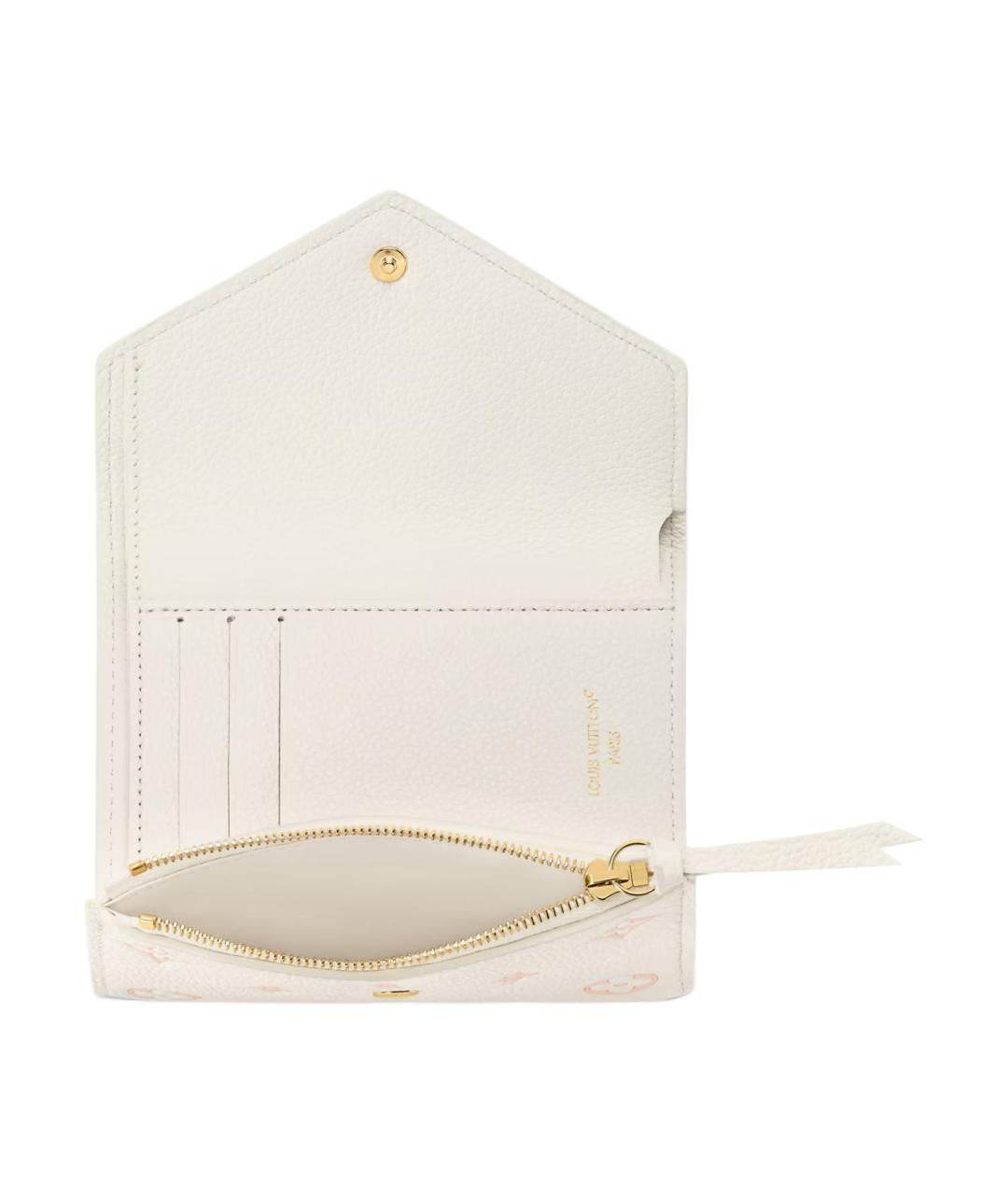 LOUIS VUITTON Бежевый кошелек, фото 4