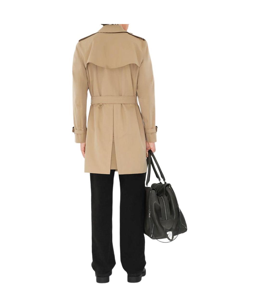 BURBERRY Бежевый тренч / плащ, фото 3