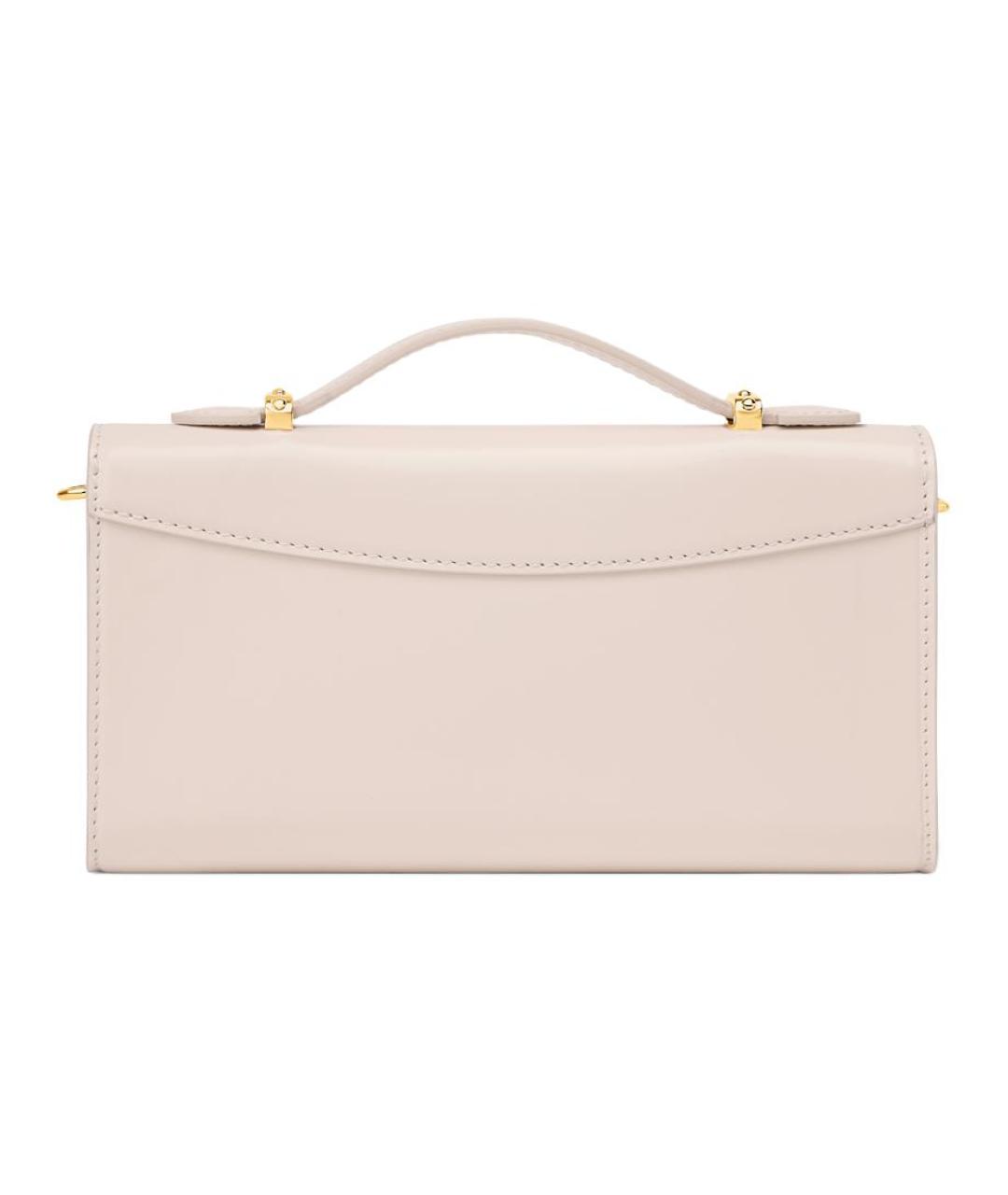 LOUIS VUITTON Розовая кожаная сумка через плечо, фото 3