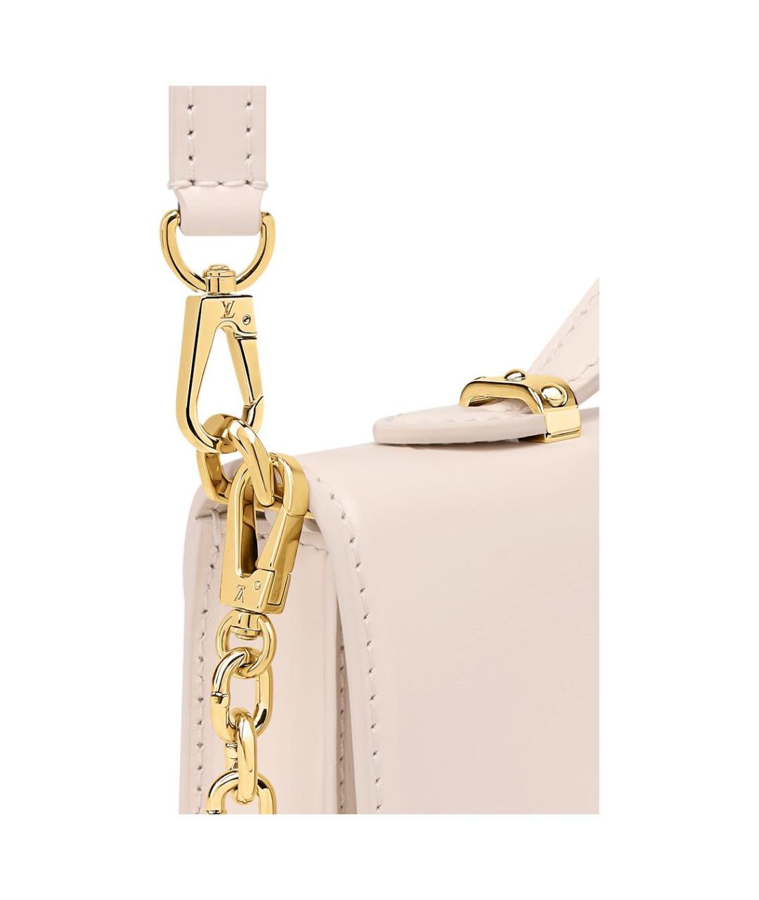 LOUIS VUITTON Розовая кожаная сумка через плечо, фото 5
