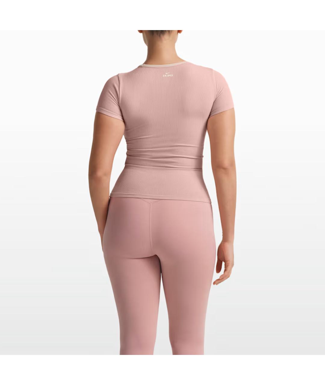 NIKE Розовая футболка, фото 3