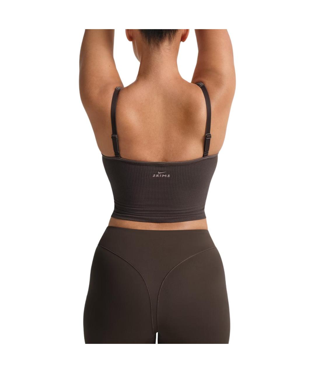 NIKE Коричневая майка, фото 4