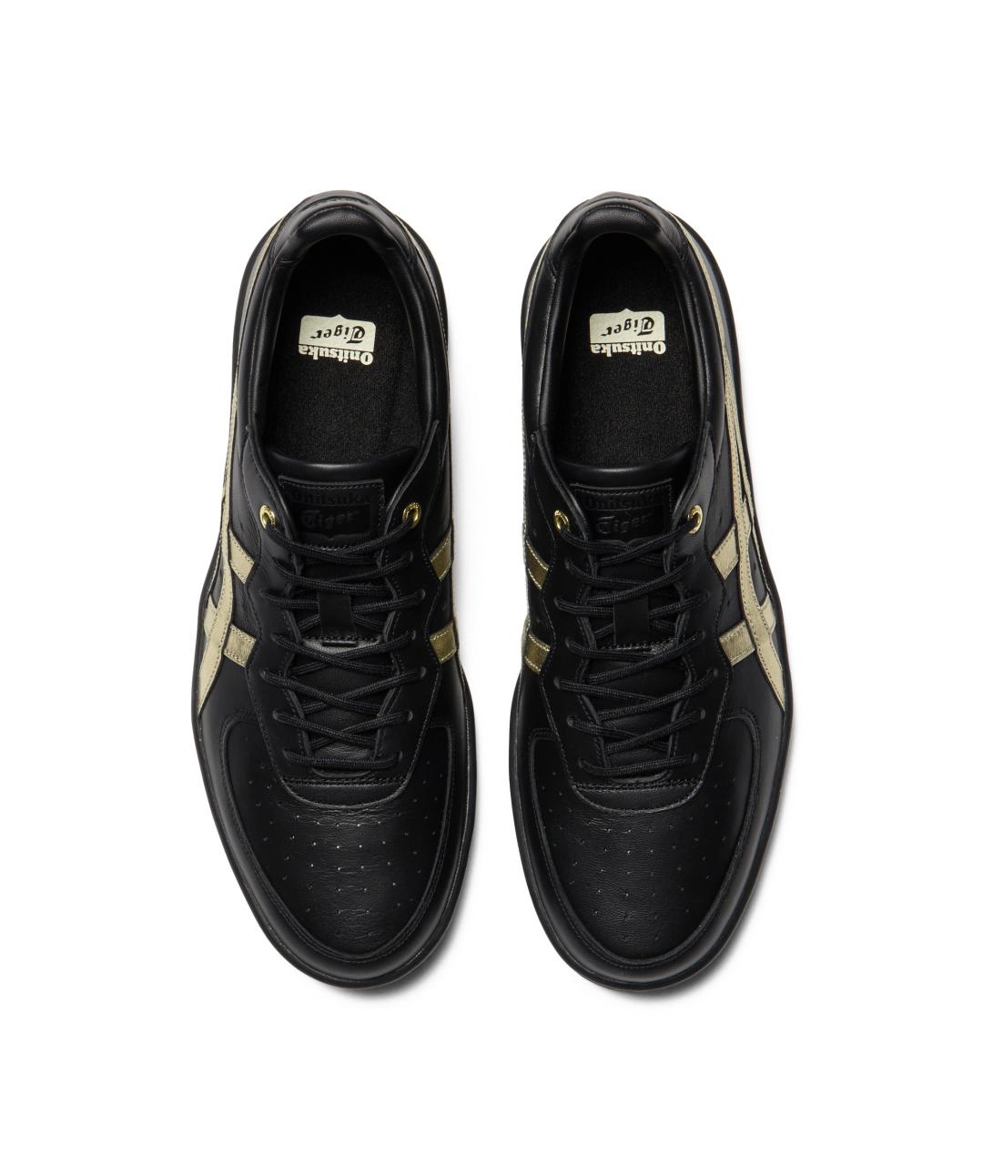 ONITSUKA TIGER Черные кожаные кеды, фото 5