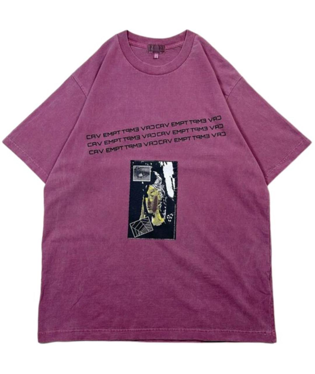 CAV EMPT Фуксия футболка, фото 1