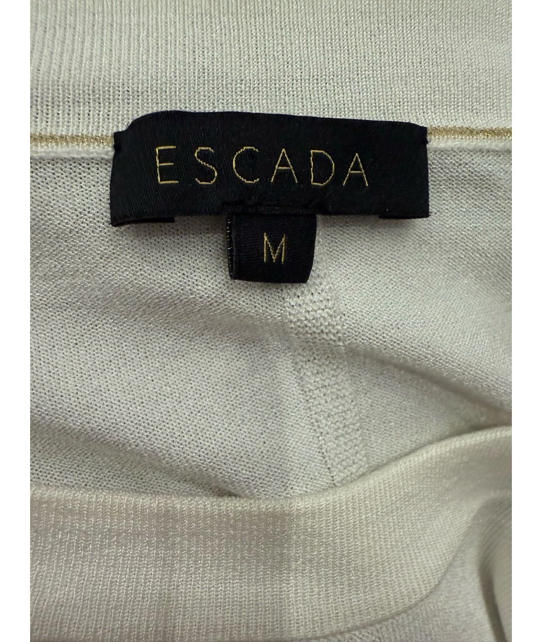 ESCADA Белая вискозная футболка, фото 8
