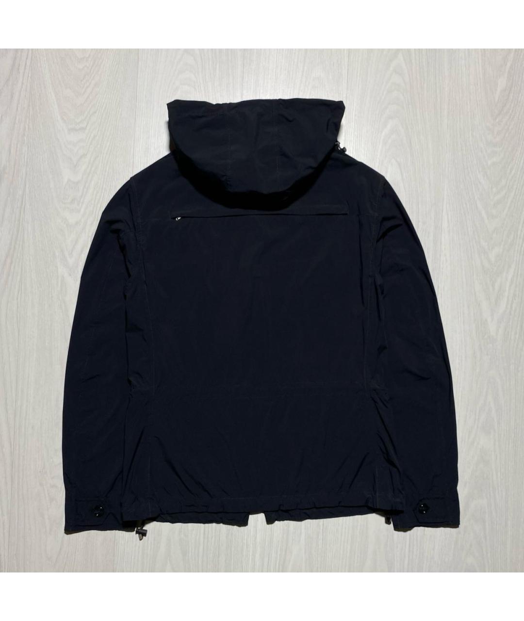 EMPORIO ARMANI Черная полиамидовая куртка, фото 6