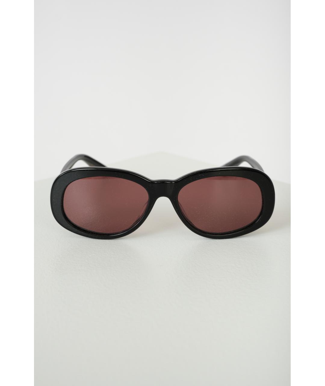 BRUNELLO CUCINELLI Черные пластиковые солнцезащитные очки, фото 2