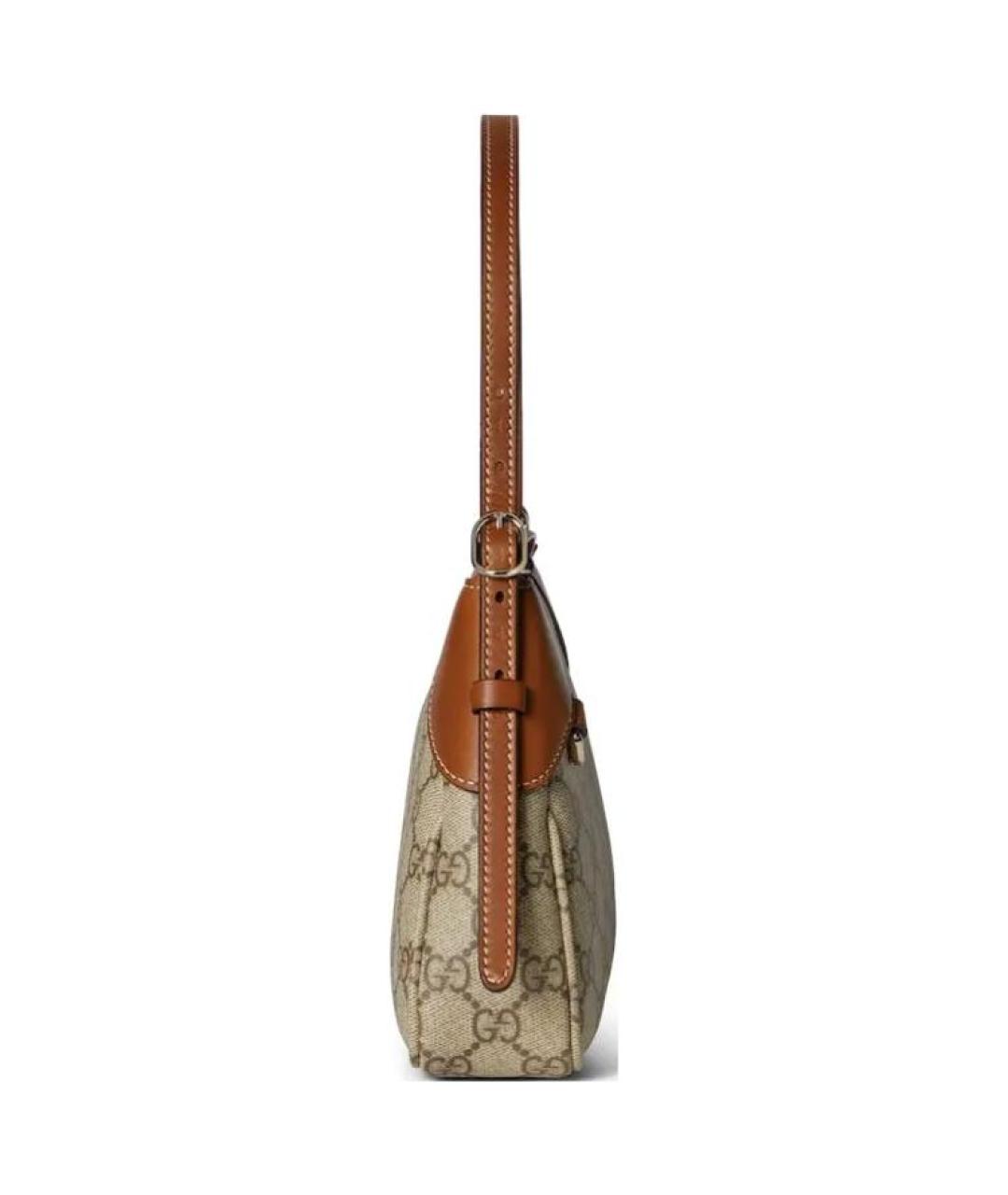 GUCCI Коричневая сумка через плечо, фото 2