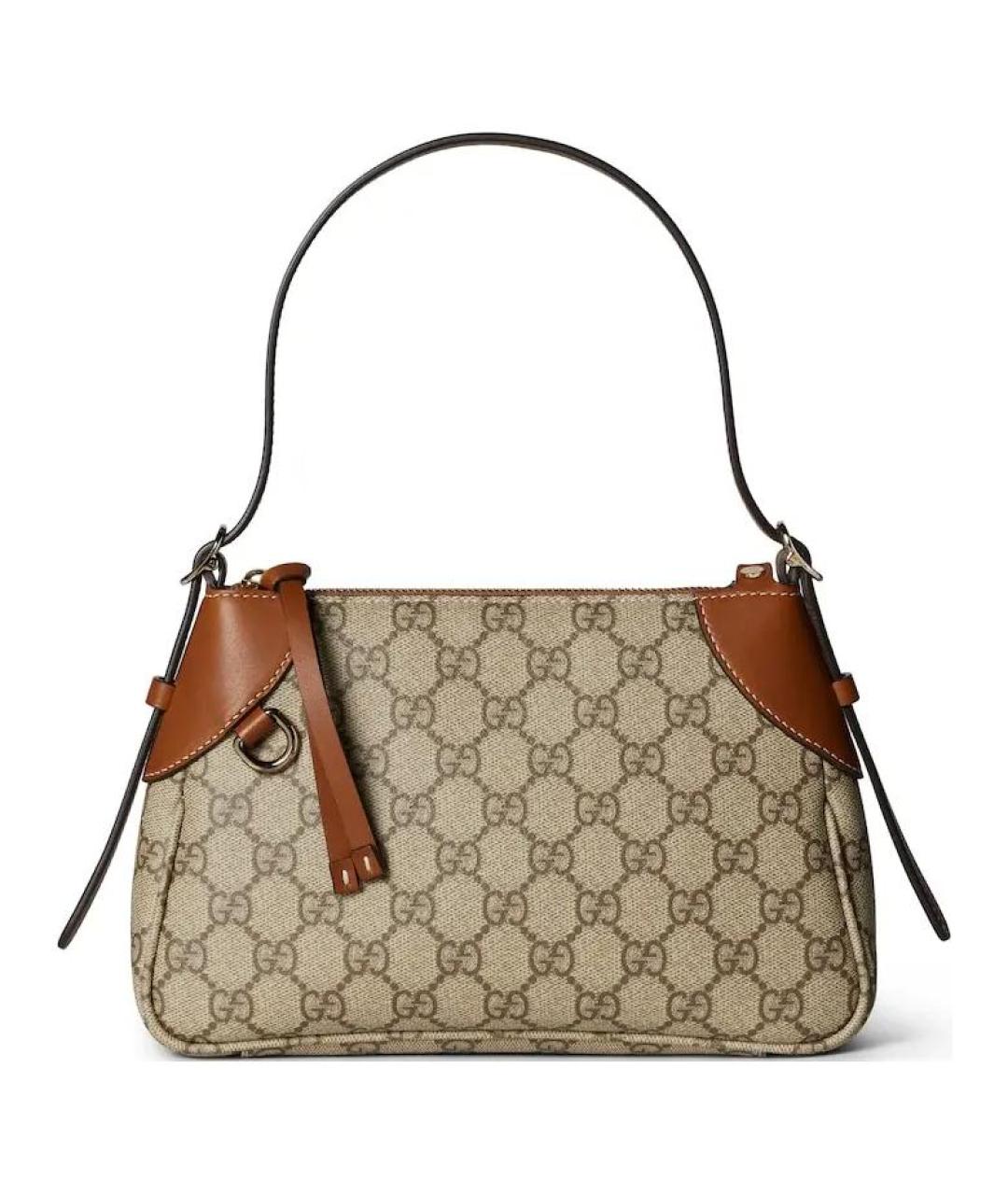 GUCCI Коричневая сумка через плечо, фото 1