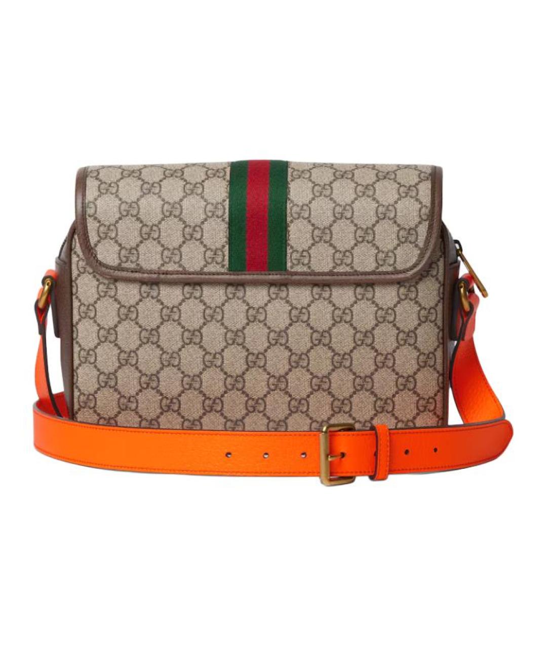 GUCCI Коричневая сумка на плечо, фото 4