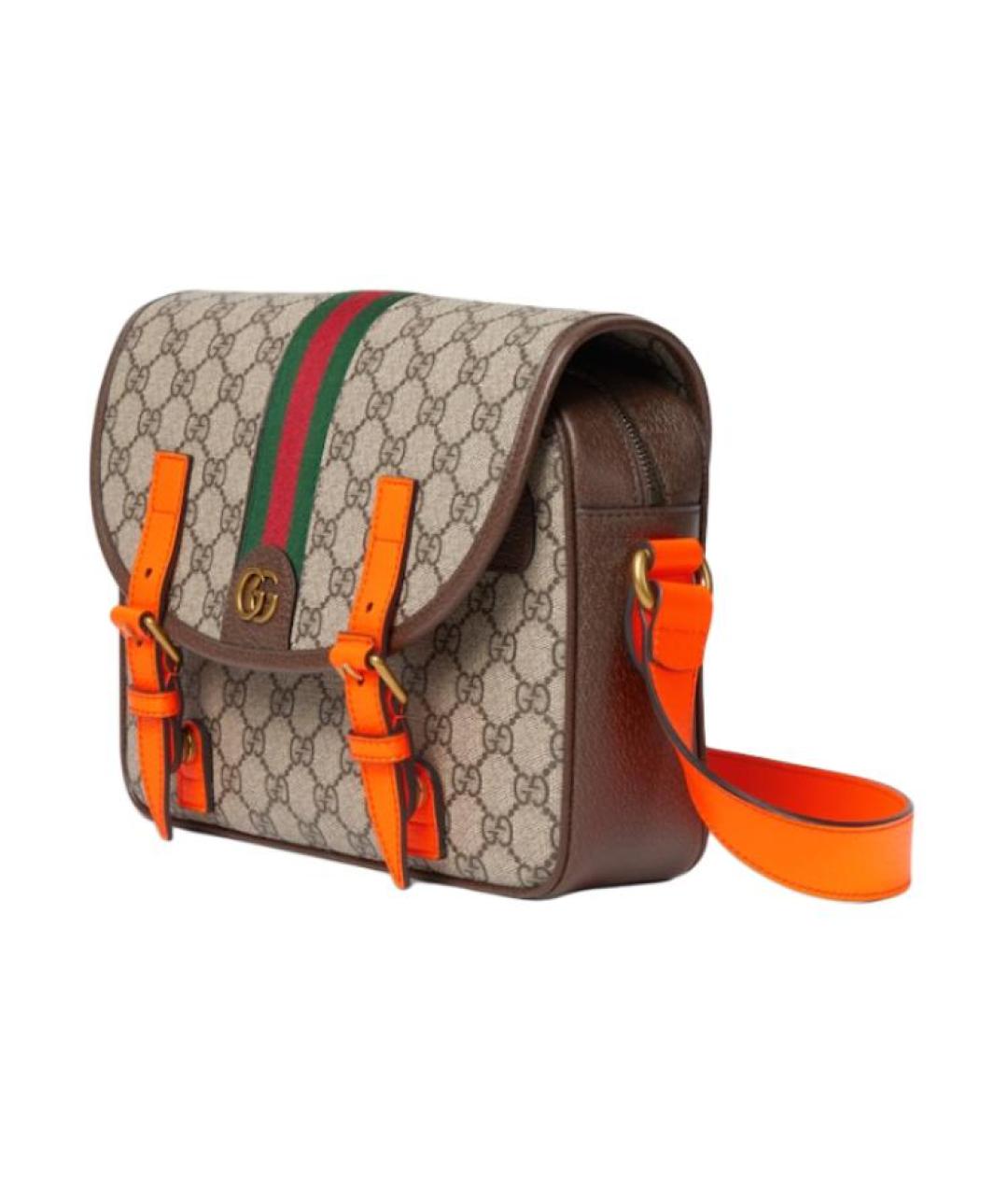 GUCCI Коричневая сумка на плечо, фото 2