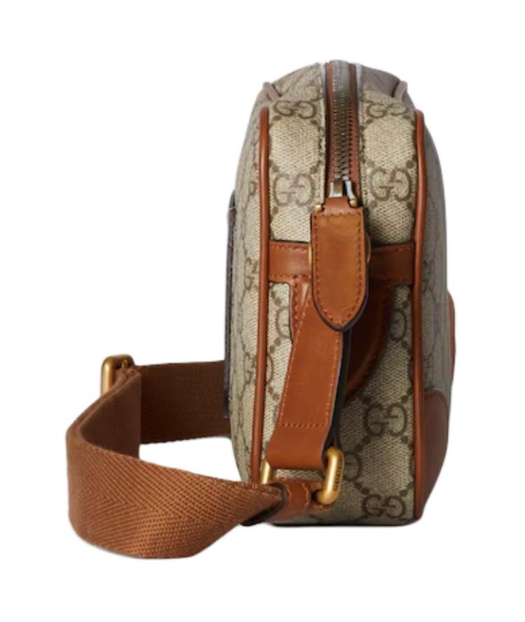 GUCCI Коричневая сумка на плечо, фото 3