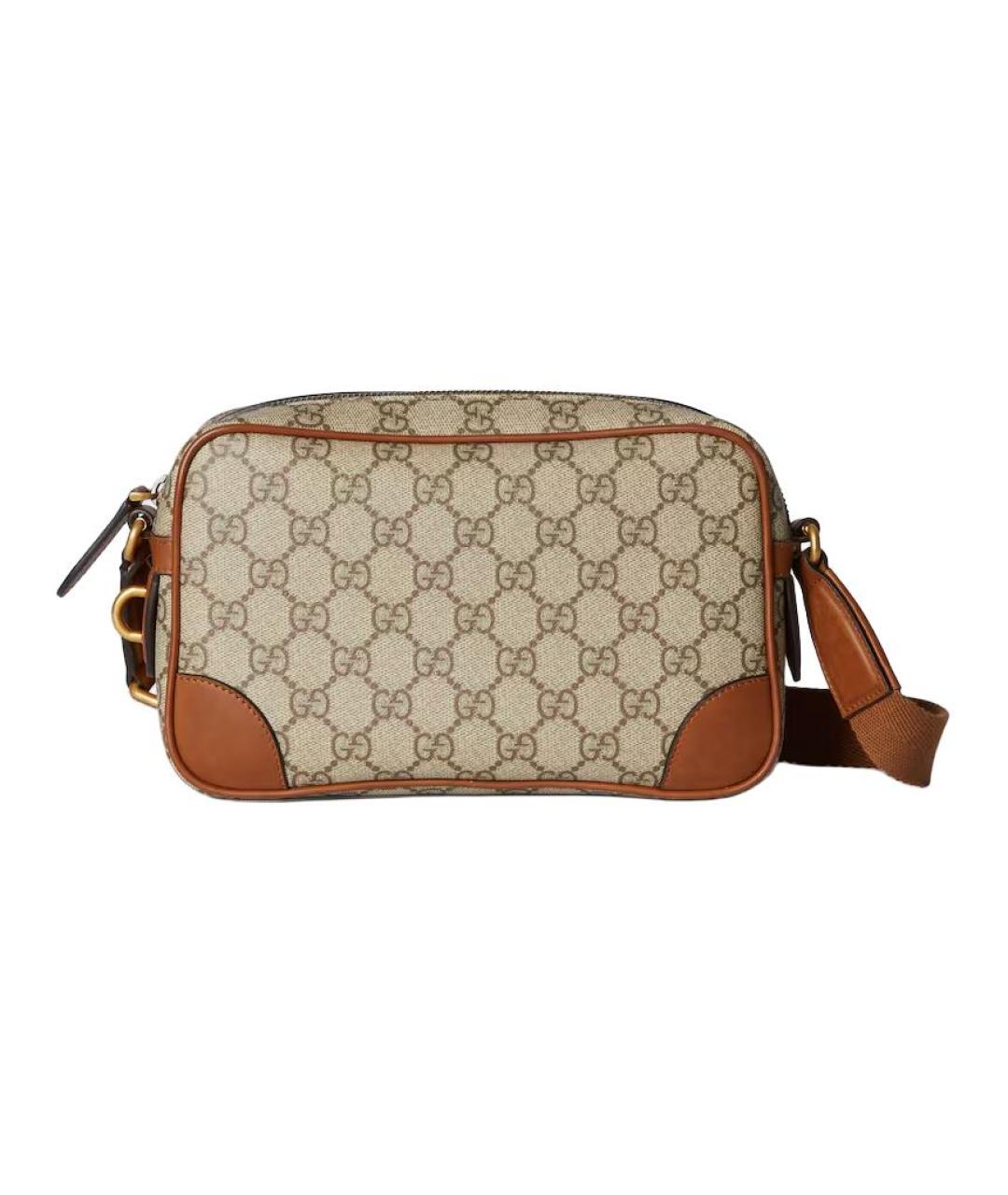 GUCCI Коричневая сумка на плечо, фото 1