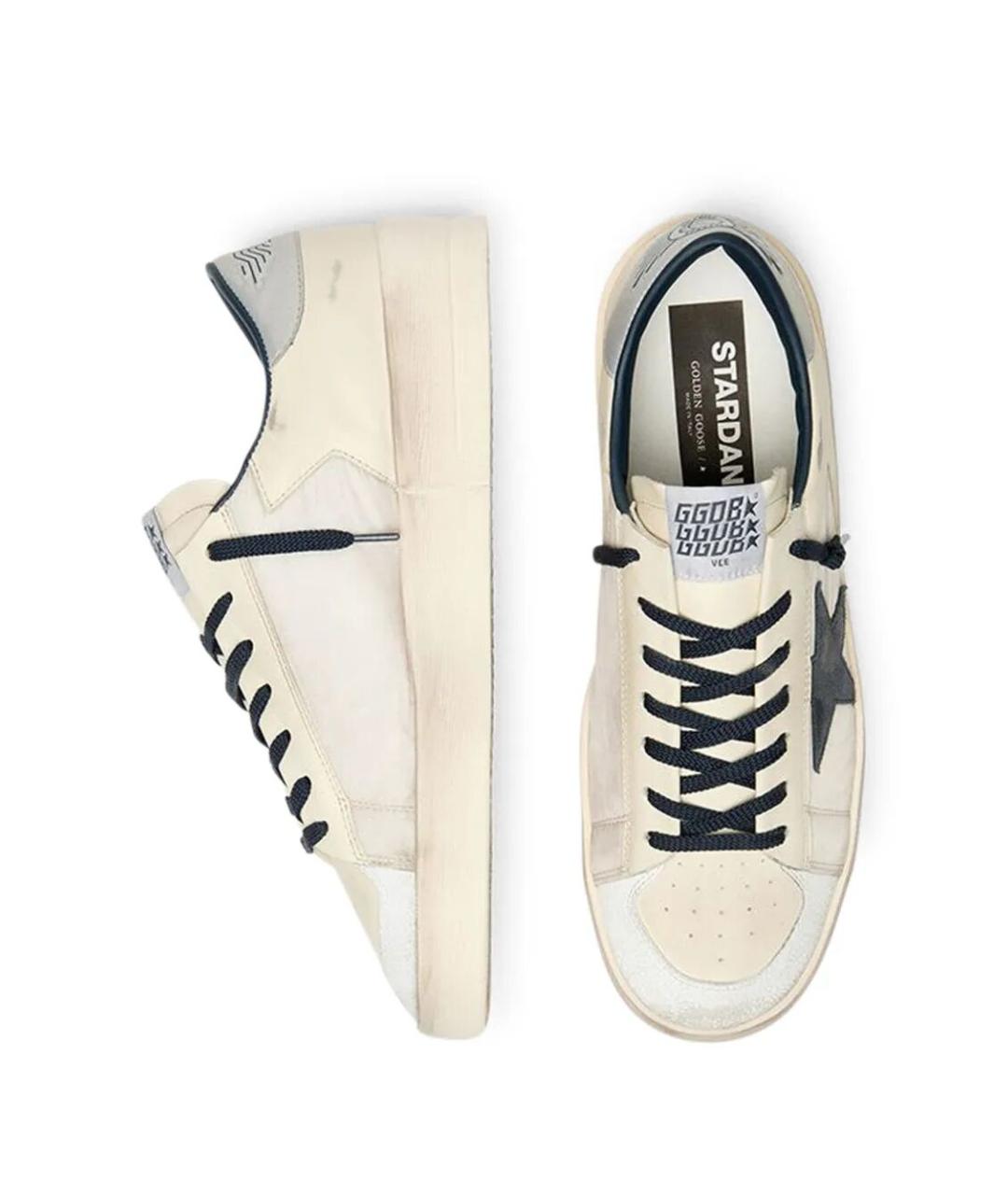 GOLDEN GOOSE DELUXE BRAND Мульти кожаные низкие кроссовки / кеды, фото 3