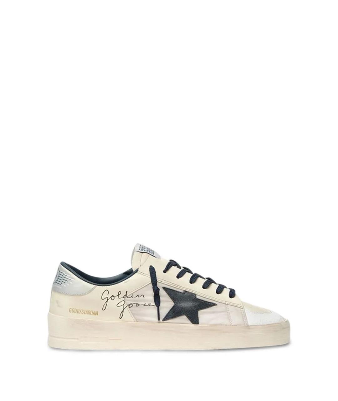 GOLDEN GOOSE DELUXE BRAND Мульти кожаные низкие кроссовки / кеды, фото 1