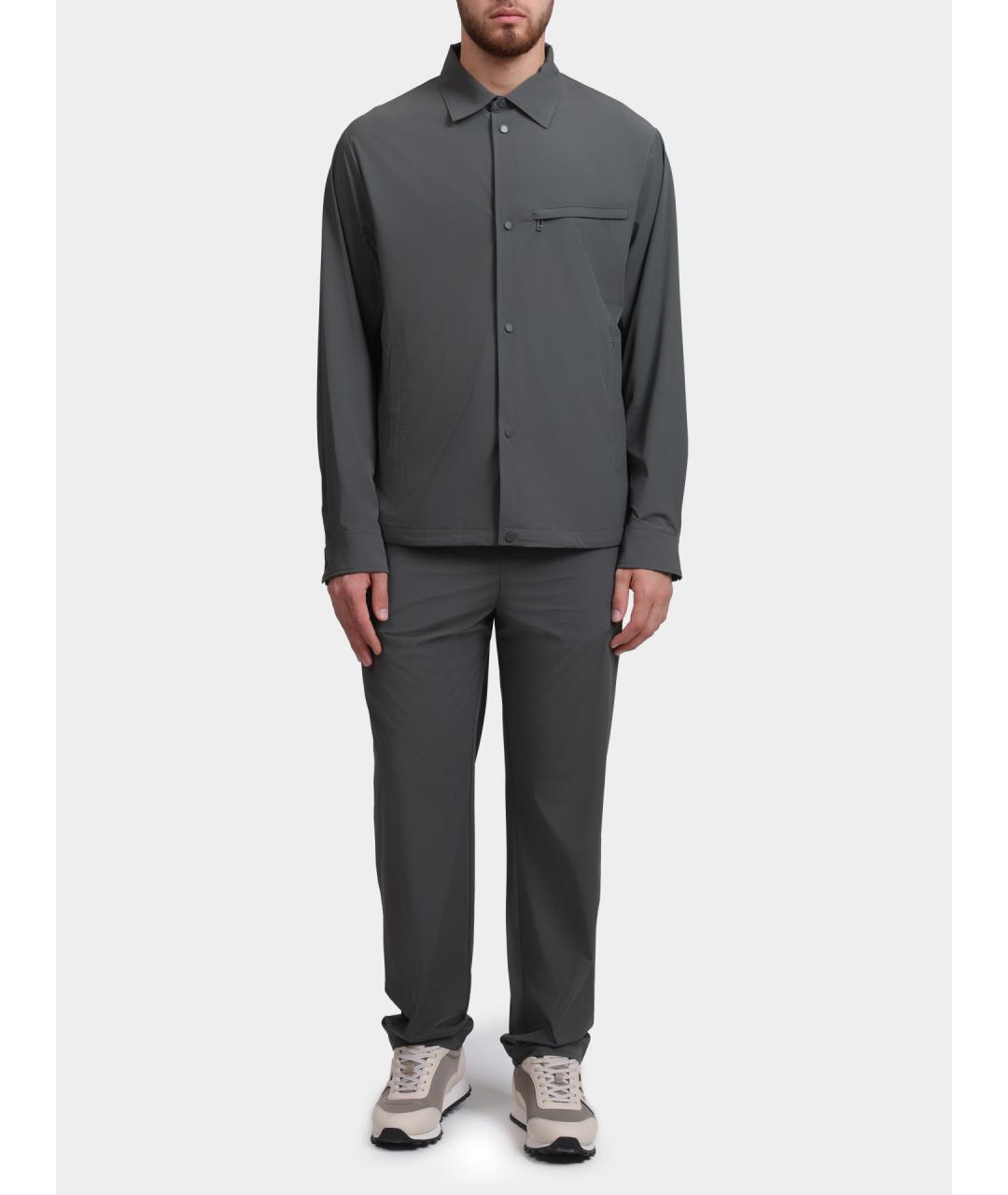 ARMANI EXCHANGE Серая куртка, фото 2