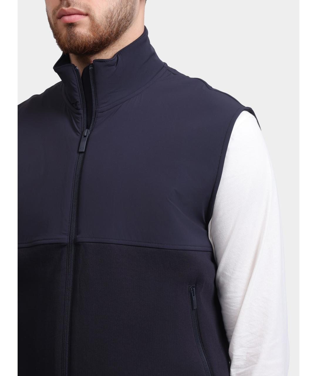ARMANI EXCHANGE Темно-синий жилет, фото 4