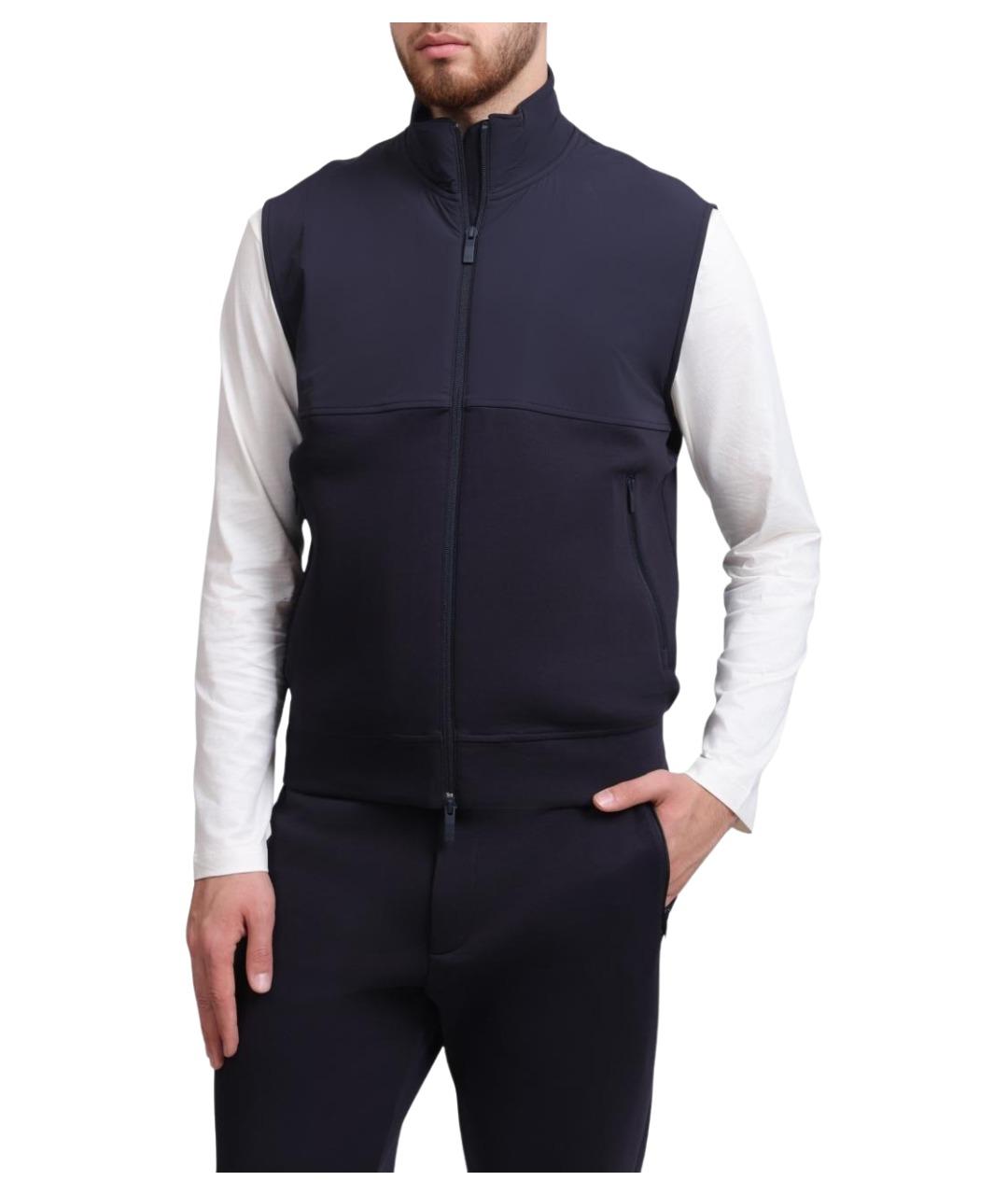 ARMANI EXCHANGE Темно-синий жилет, фото 1