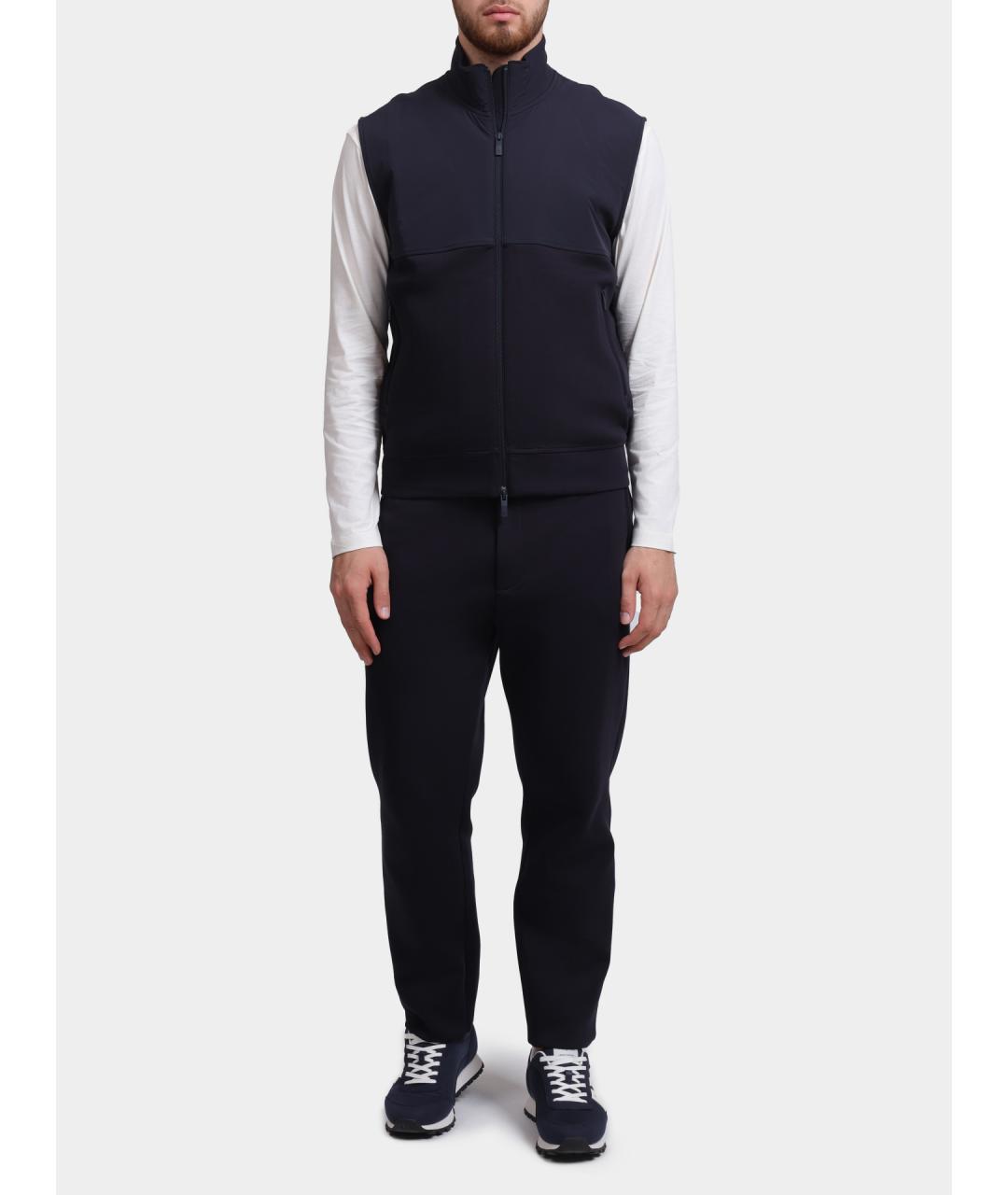 ARMANI EXCHANGE Темно-синий жилет, фото 2