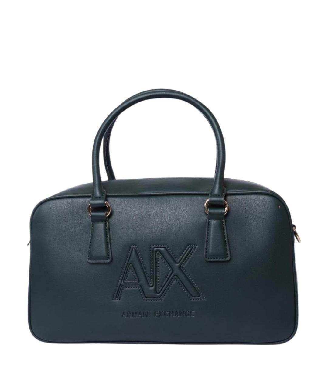 ARMANI EXCHANGE Зеленая сумка с короткими ручками, фото 1