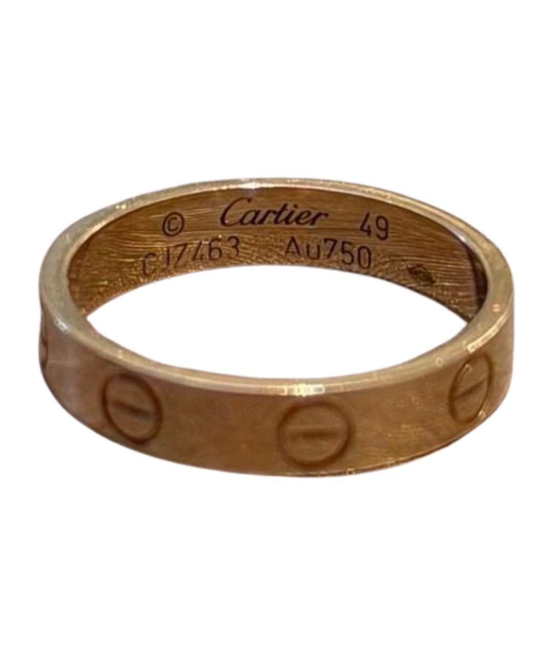 CARTIER Золотое кольцо из розового золота, фото 1