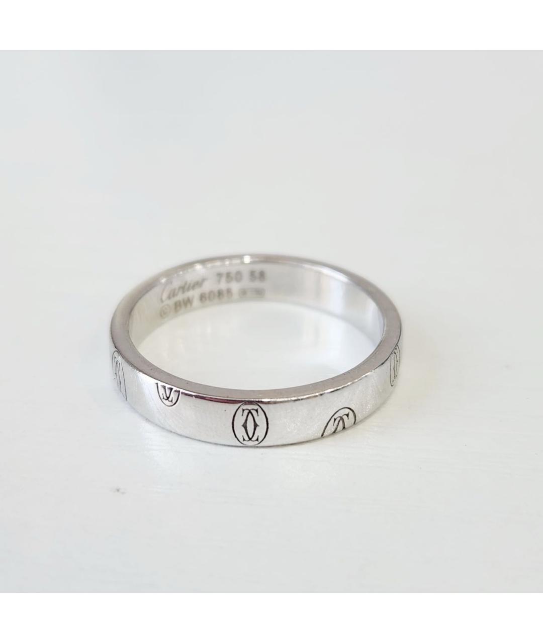 CARTIER Серебряное кольцо из белого золота, фото 3
